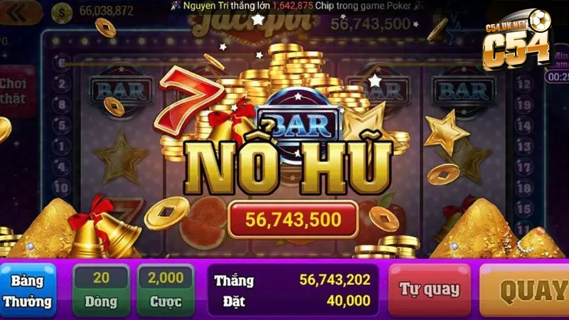 Nổ hũ xanh chín C54 - Sân chơi an toàn và minh bạch C54 đảm bảo cung cấp môi trường xanh chín, minh bạch và tận tâm