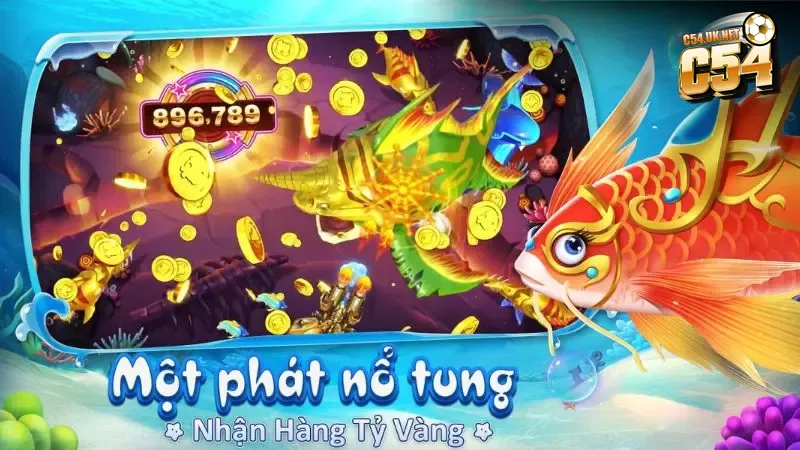 Vua bắn cá C54: Tựa game săn xu đỉnh cao không thể bỏ lỡ Chọn đúng vũ khí sẽ giúp bạn tối ưu hóa lượng xu thưởng thu được