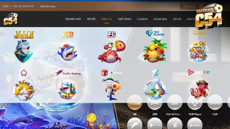 Bắn cá đổi thưởng thẻ cào: Đấu trường cá cược triệu xu Khám phá kho game đổi thưởng cực hot chỉ có tại C54
